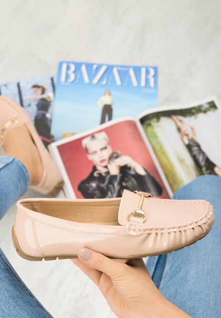 Mocasini fresh de vara model de dama Galena Roz cu comanda online la pret avantajos