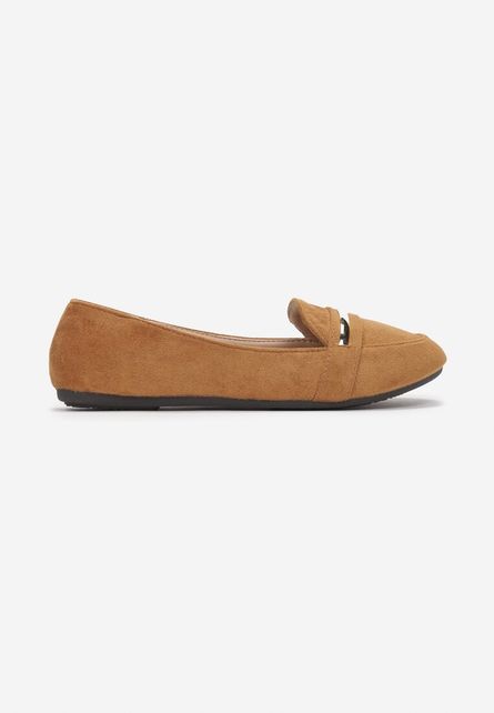 Mocasini Kelara Camel de dama online