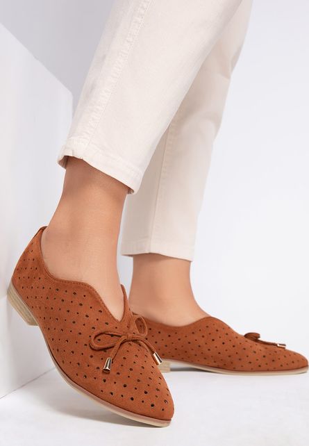 Pantofi casual Fedora V2 Camel de dama online