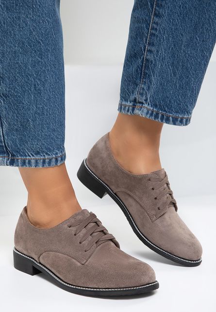 Pantofi casual Siema Kaki de dama online