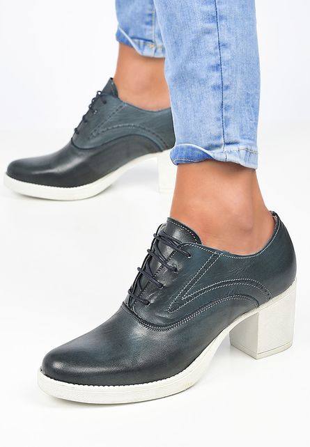 Pantofi cu toc Arigana Navy de dama online