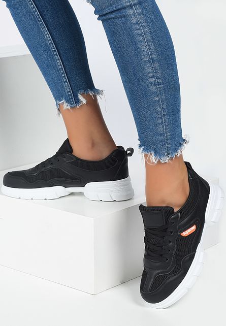 Sneakers Delmaria Negri de dama online