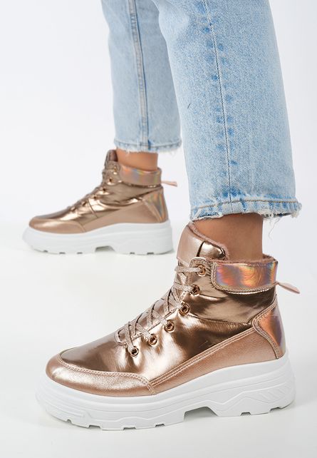 Sneakers High-Top Terni Champagne de dama online